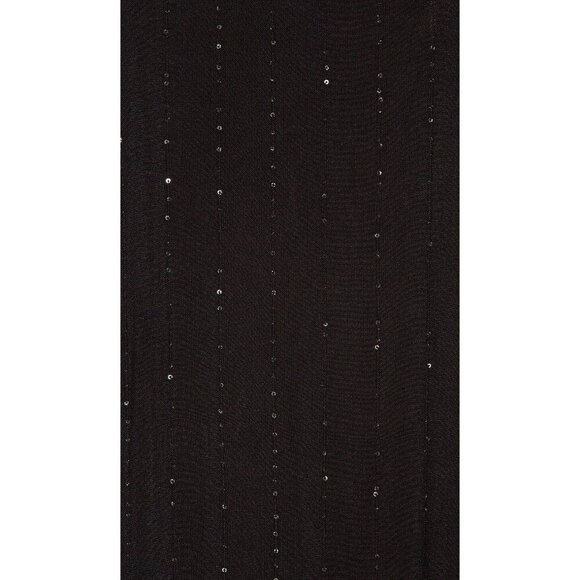 PQ Swim Angelica Sequined Tunic Cover Up Midnight Black Womens Size XS/S - Picture 5 of 10